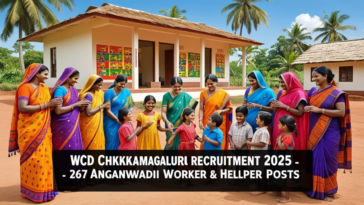 WCD ಚಿಕ್ಕಮಗಳೂರು ನೇಮಕಾತಿ 2025